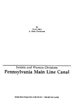 "Pennsylvania Main Line Canal," Original Title Page, 1993